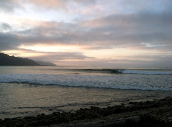 Sunrise at the Cove, Rincon Point