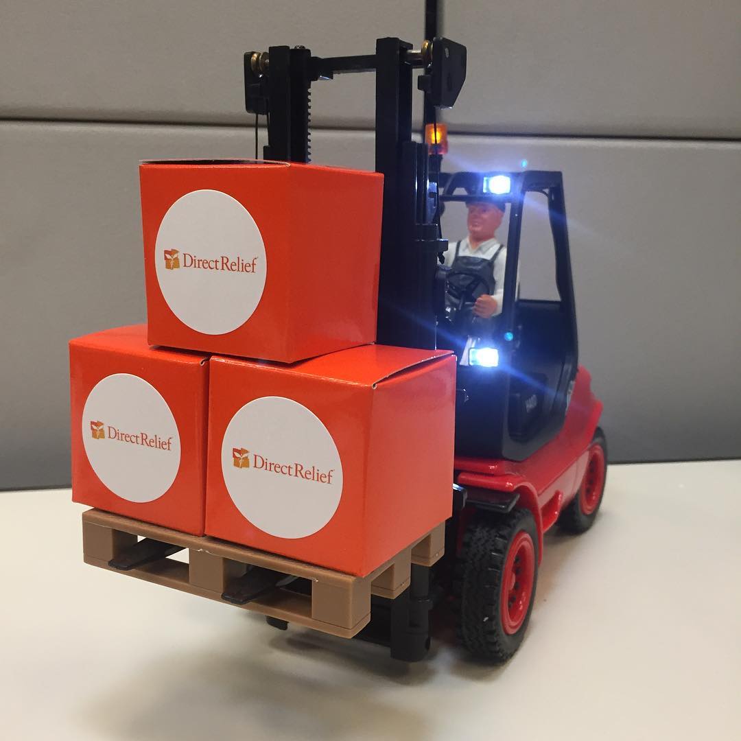 Sneak peek of coming attractions: Delivering a (miniature) world of good @directrelief