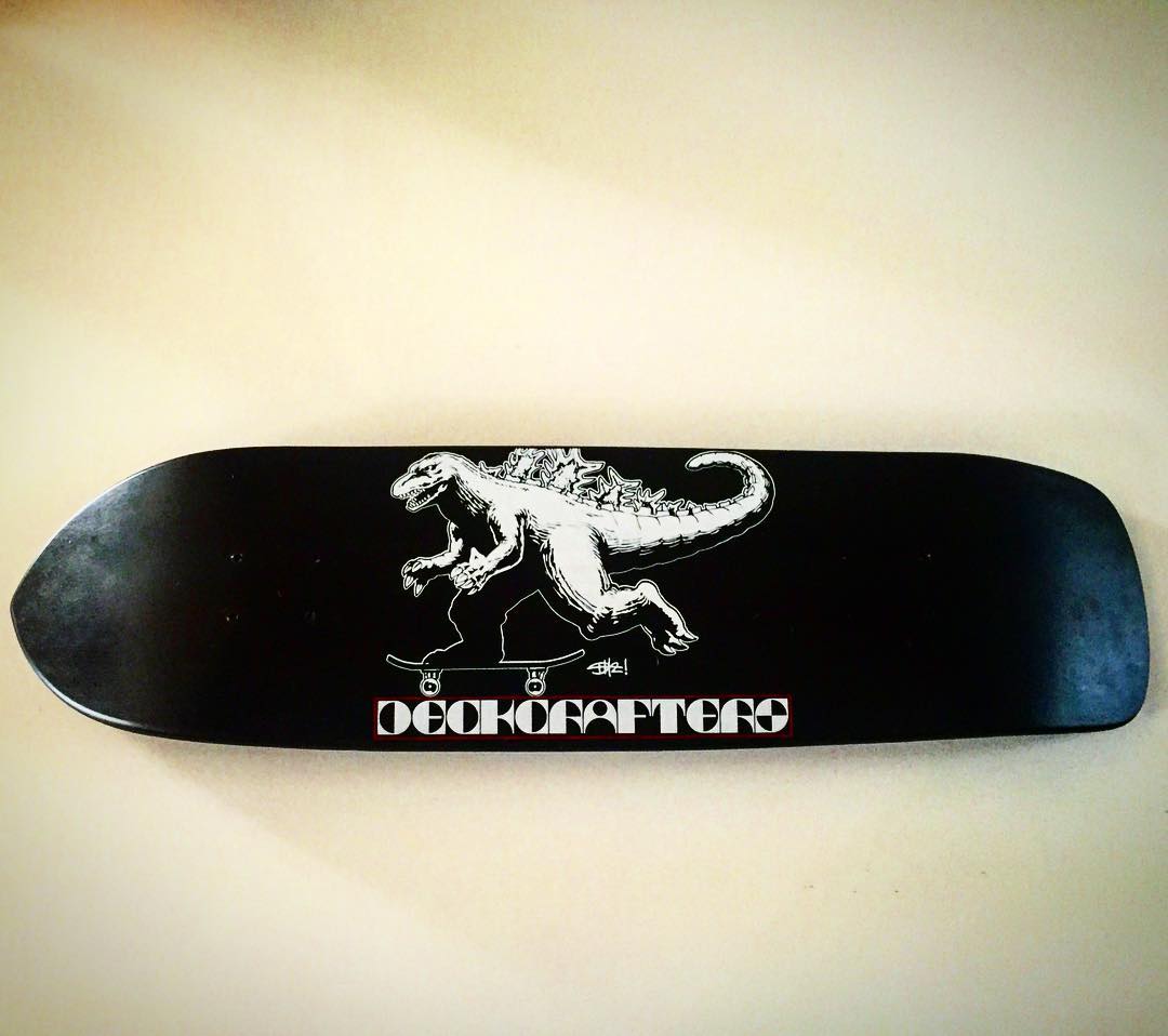 Godzilla is my spirit animal // @chuck_hults makes a nice deck