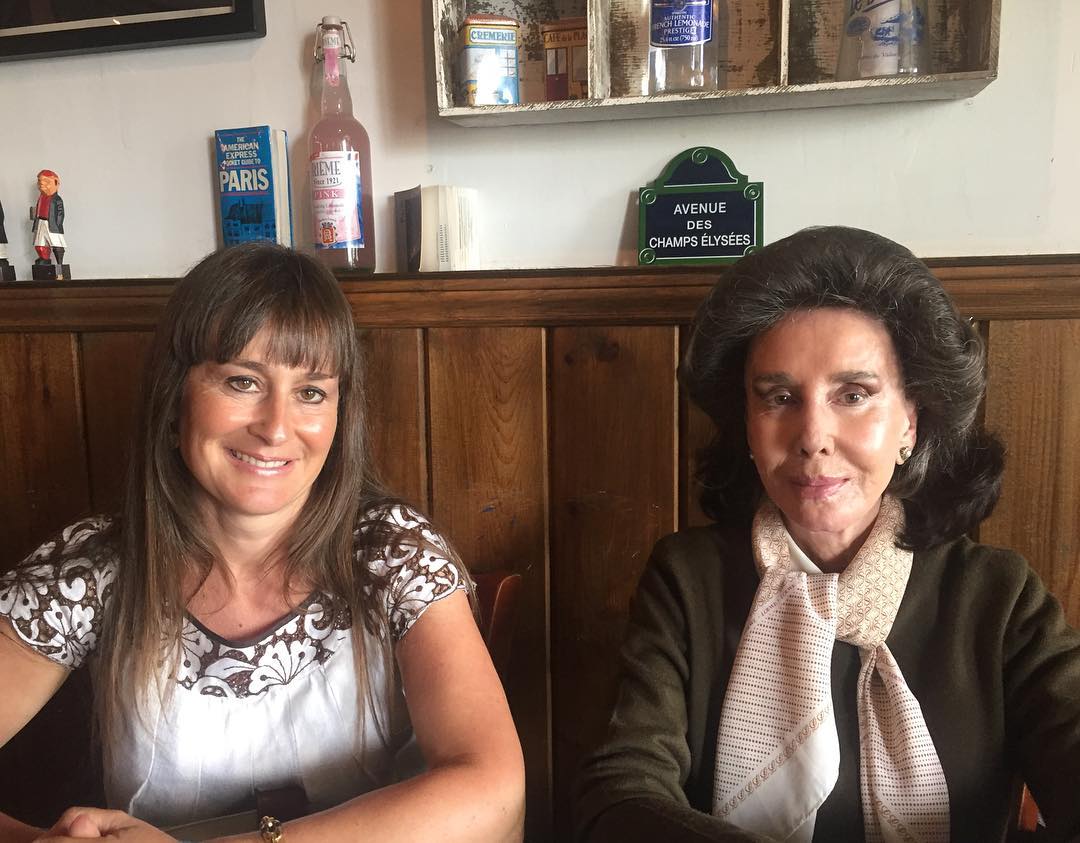 Out to lunch with these two hotties! Happy Mother's Day :-)