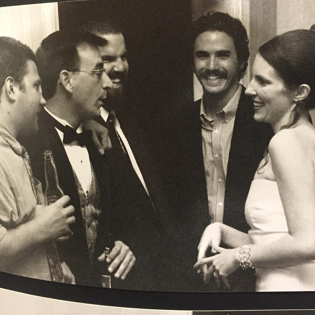 Flashback Friday: Casey & Lisa's wedding in 2000. That stache tho...