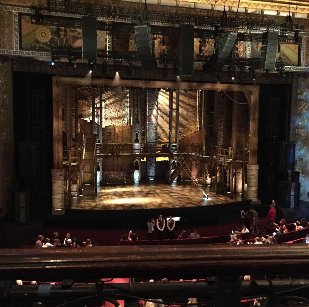 About to see Hamilton at the Pantages