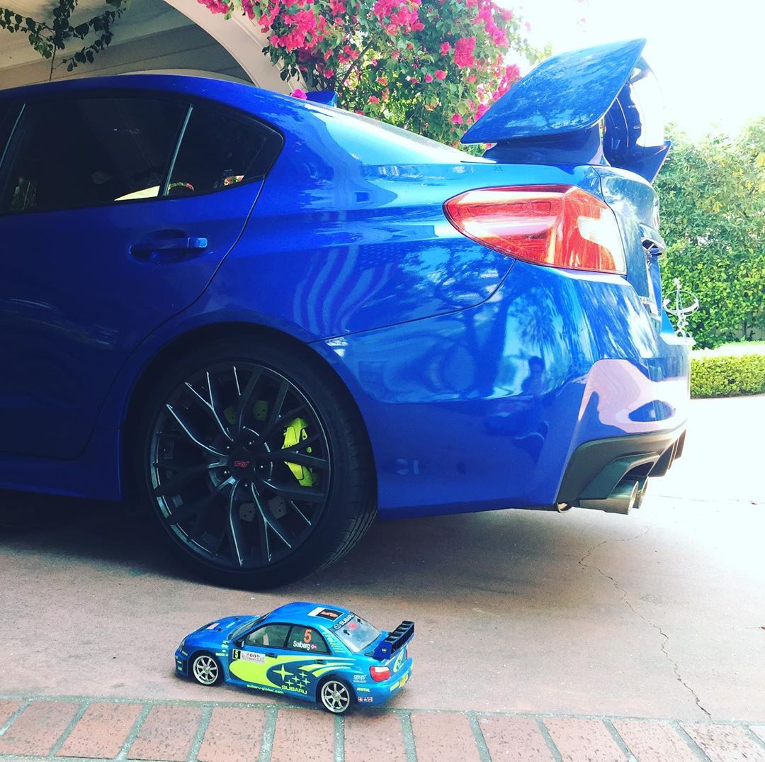 A decade and a half ago I dreamed of someday having a real WRX STI, but made do with a 1:10 scale RC car. Today, I’m stoked to have both the dream and the reality.