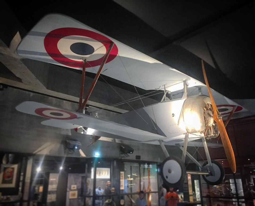 Seeing the Nieuport 11 at the Verdun Memorial was a real treat. The “Bébé” is one of my favorite WWI aircraft, with very classic and stylish lines.
