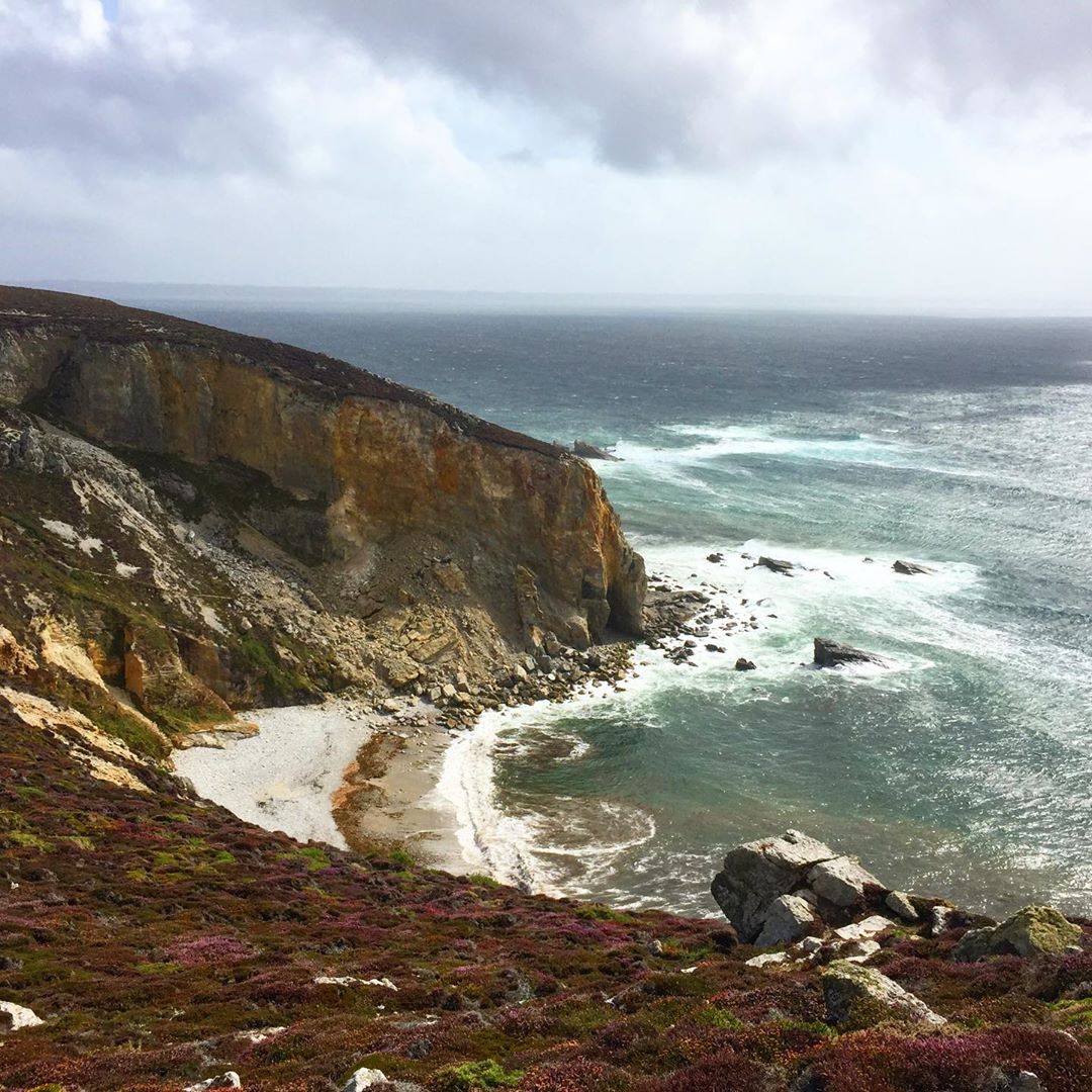 The dramatic Breton coast