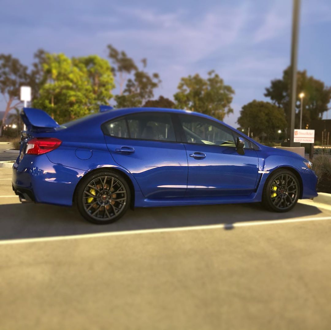 Sometimes the light is just right. #wrxsti