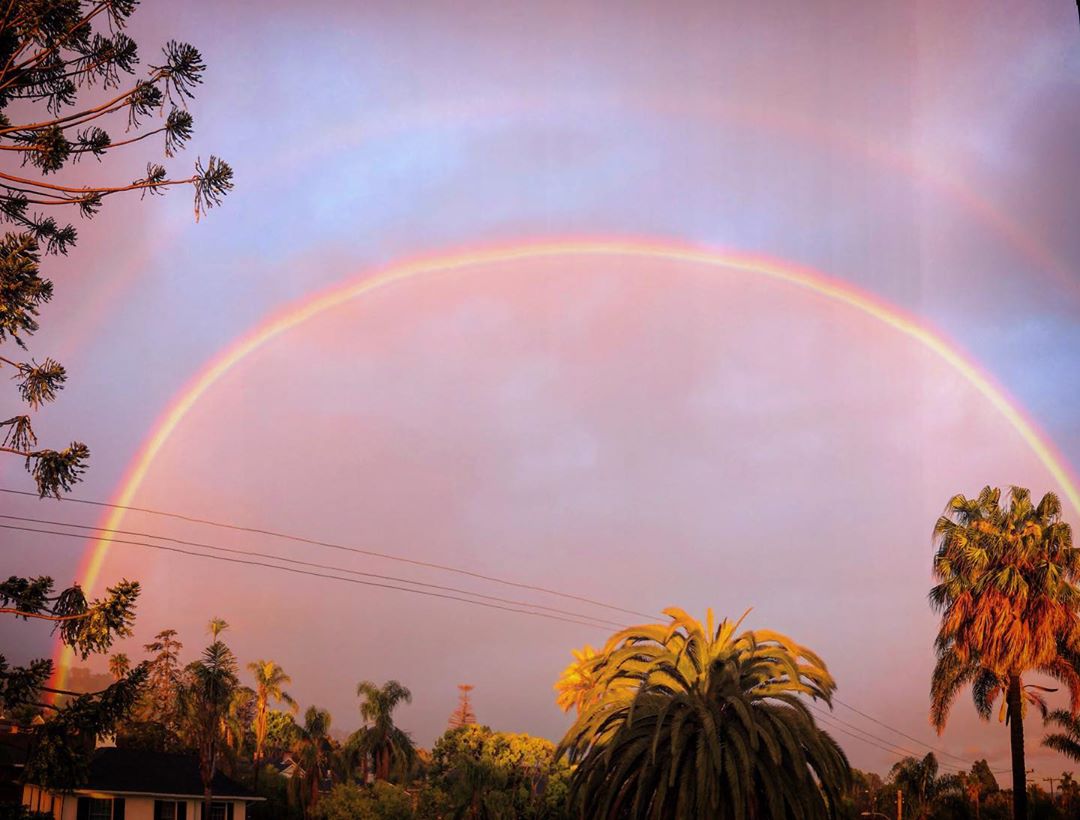 Double rainbow all the way across the sky… 🤣😭😂